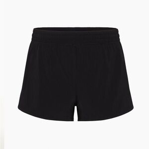 TNA Black Nylon Track Shorts Size XXS